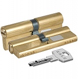 Цилиндровый механизм KALE KILIT 164 BN/68 (26+10+32) mm латунь 5 кл.